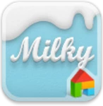 milky sky android application logo